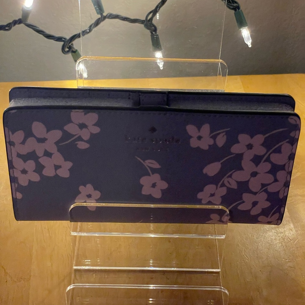 Kate Spade Blue Wallet (Dana Sweet) - Picture 3 of 4